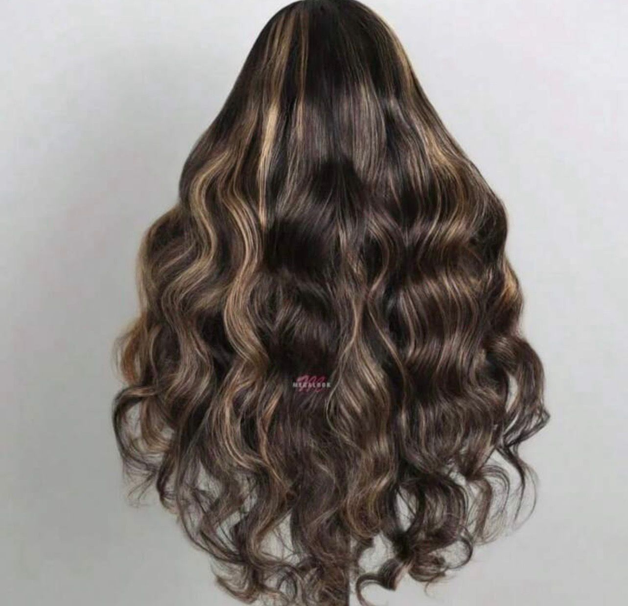 Body Wave Lace Front Wig human blend wig